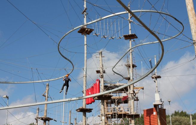 zipline rollercoaster rotterdam